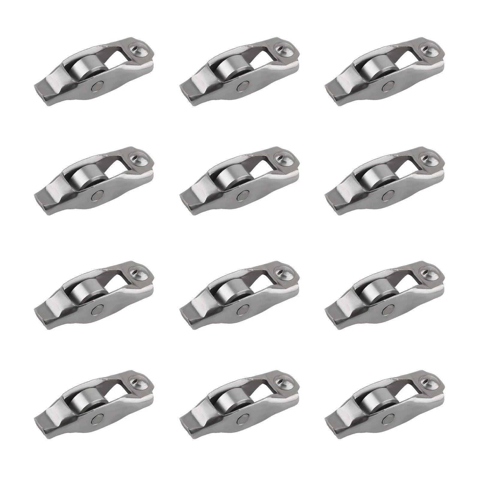 12PCS Rocker Arms Set for Mitsubishi Raider 3.7L SOHC (2006–2009) 53021913AA