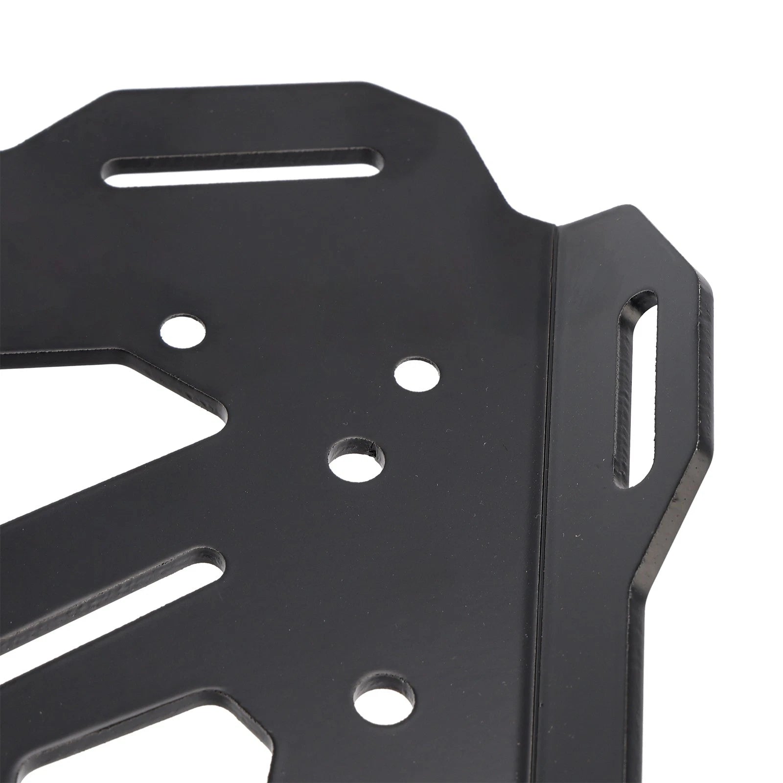 Black Aluminum Top Rack Carrier Luggage Plate for Ducati Multistrada V4/S (2022–2025)