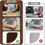4 Pack Non-Slip Silicone Pads for Chopping Boards (5 x 5 x 1.5 cm)