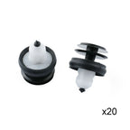 Set of 10 Door Trim Panel Clips for (8mm Hole)