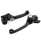 CNC Brake Clutch Levers  Pivot for Honda CRF250R CRF450R (2007-2020) Black