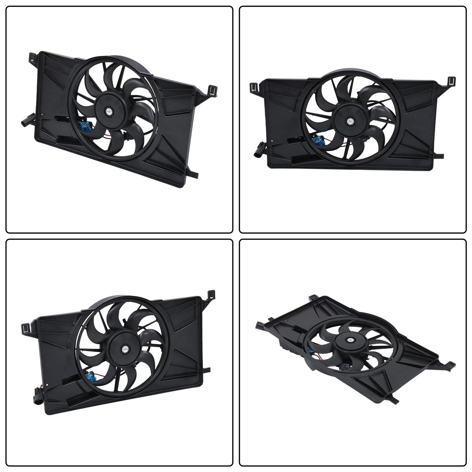 Radiator Cooling Fan Assembly for Ford Focus (2012–2018)