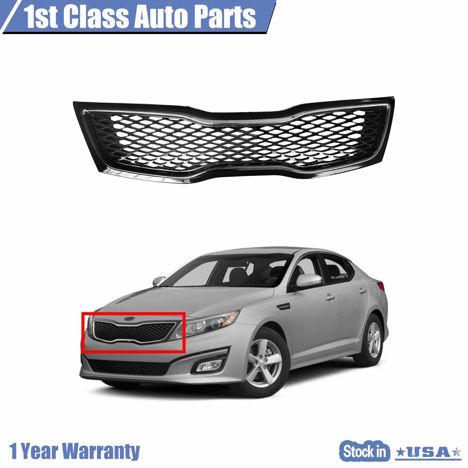 Front Grille for Kia Optima (2014–2016)