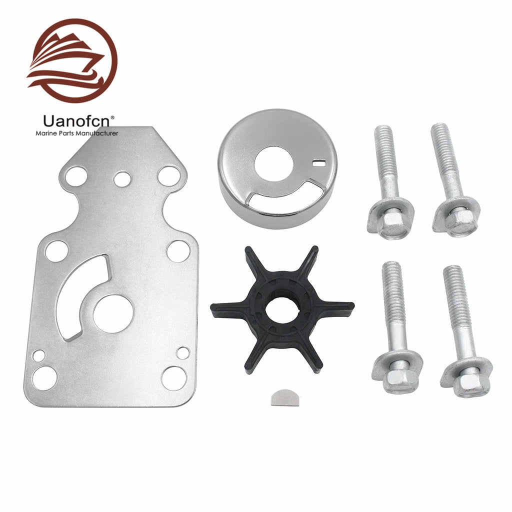 Water Pump Impeller Repair Kit for Yamaha F15 (1998–2006) 63V-W0078