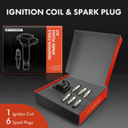 1x Ignition Coil & 6x Iridium Spark Plugs for Silverado 1500 (2007â2013)
