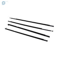 Set of 4 Chrome Outside Window Moulding Weatherstrip Trim Seal for Accord (2003–2007)