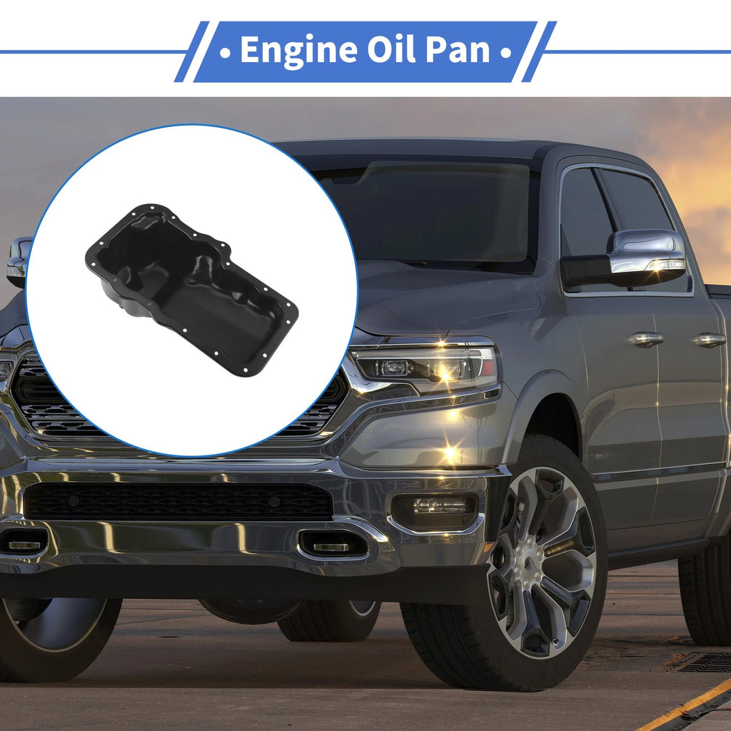 1 Pcs Engine Oil Pan No.53021755AA/53021755AB for Dodge Dakota (2006–2010)