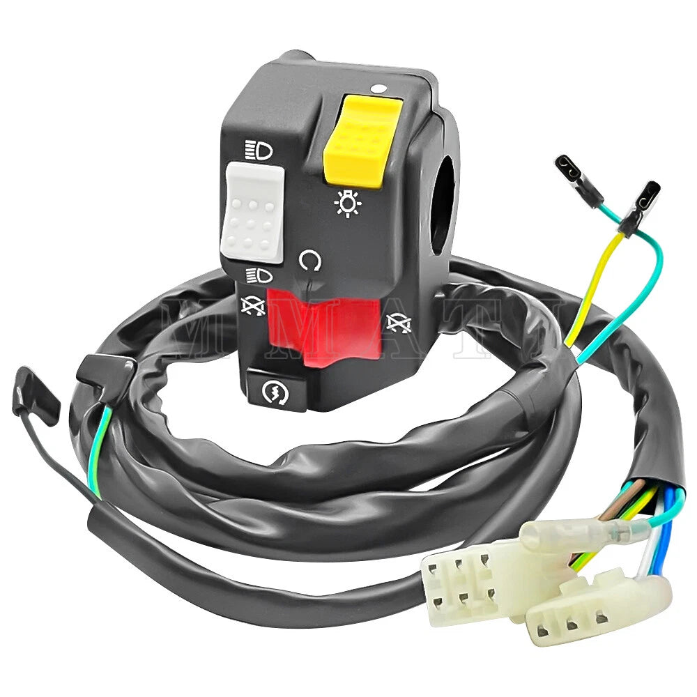 Left Switch Assembly Lighting Start Button for Honda TRX400EX (2008)