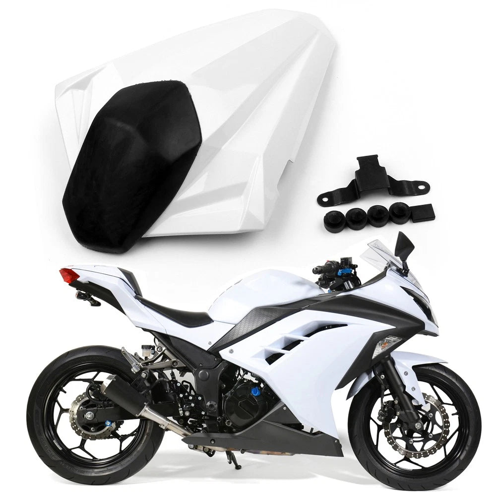 Rear Seat Cover Cowl for Kawasaki Ninja 300R / EX300R (2013–2024) White