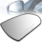 Right Mirror Glass for Hyundai Elantra (2017–2019) 87621F3050 w/Convex Spotter Lens