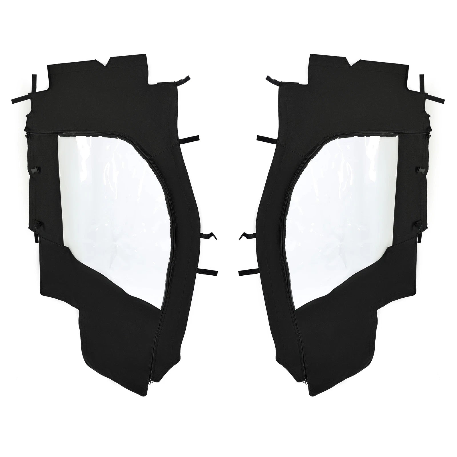 Set of 2 Soft Door Enclosure Kits for Kubota RTV900/RTV1100/RTV1120 (2008–2014)