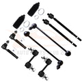 Set of 10 Steering Sway Bar Tie Rod Rack Bellows for Nissan Quest (2004–2009)