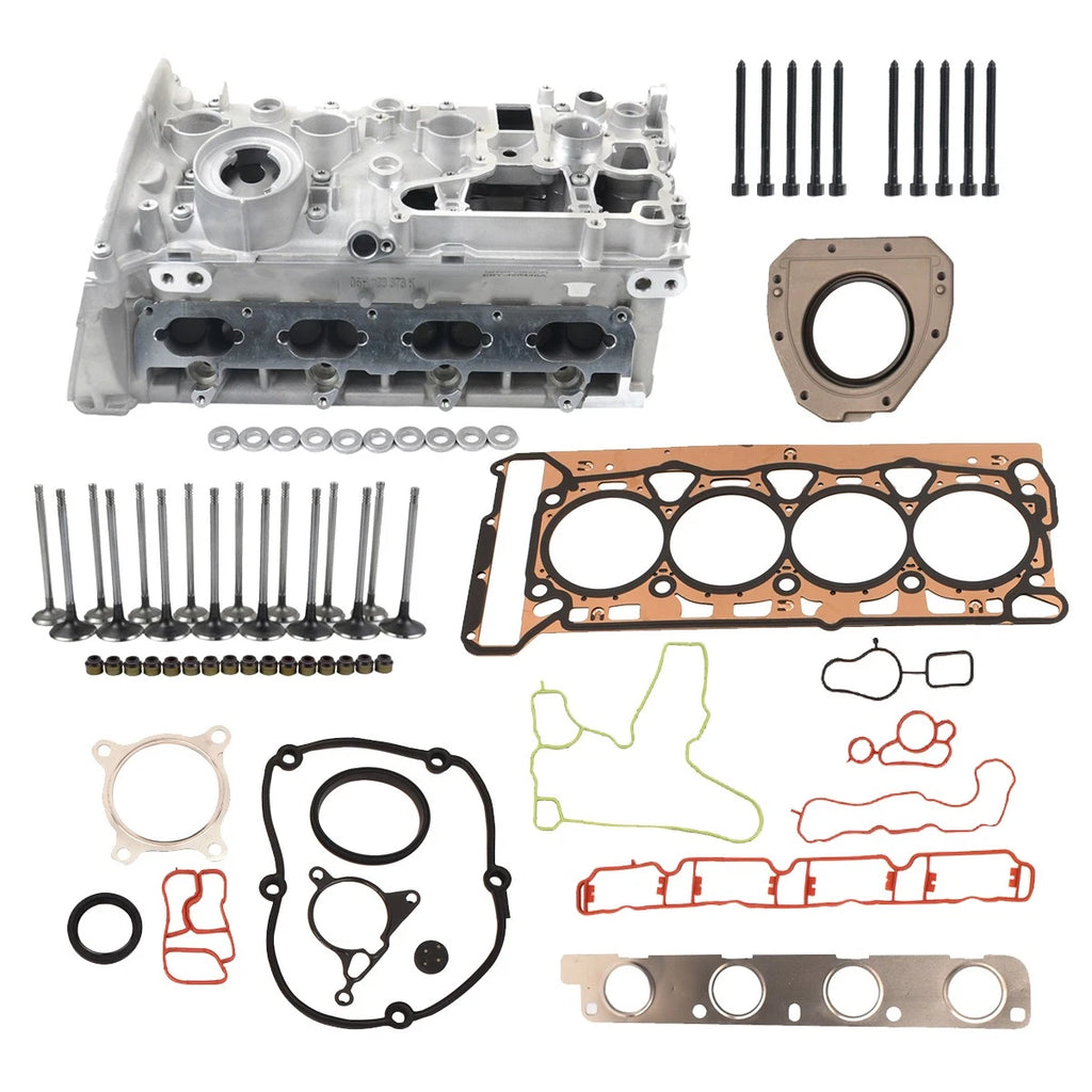 Cylinder Head & Gaskets & Valves Kit for Audi A3 TT VW Passat (2006–2013)