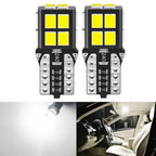 2X AUXITO W5W T10 194 168 LED License Plate Light Bulb White 6000K