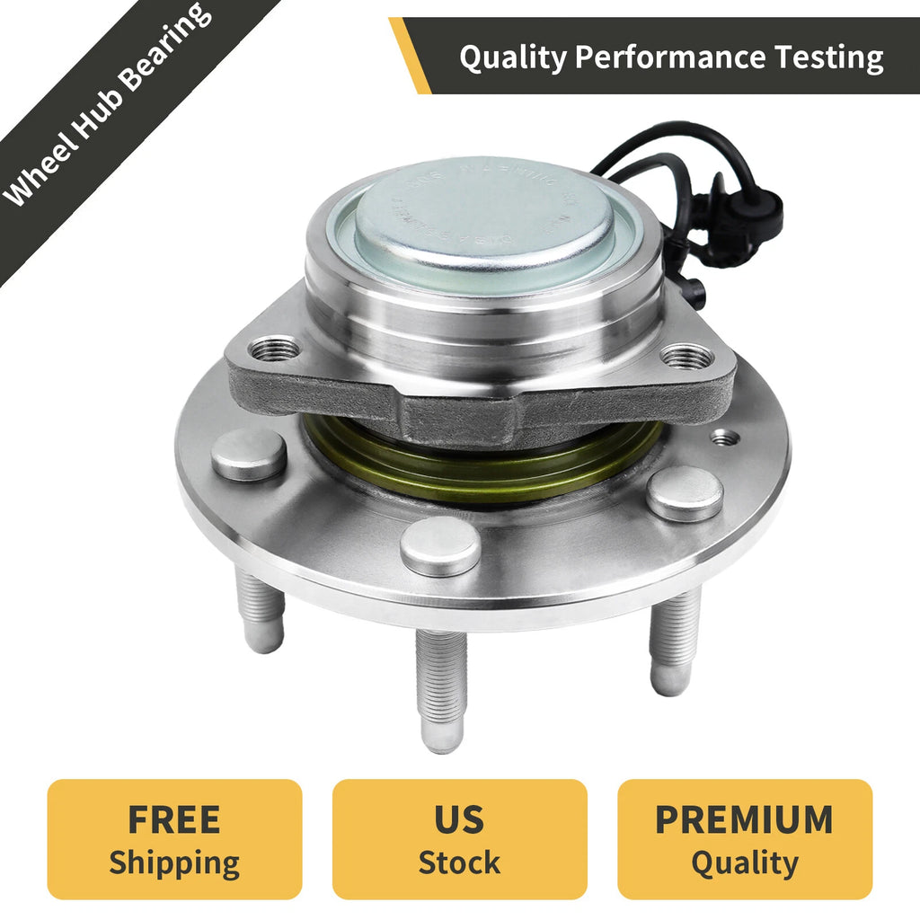 Front Wheel Bearing and Hubs for Chevrolet Avalanche Silverado 1500 (2007–2013)