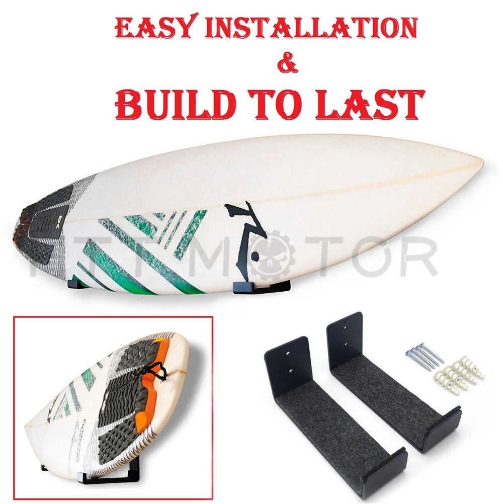 Surfboard Storage Wall Hanger Rack Organizer for Various Boards (Universal)