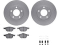 Front Brake Pad and Rotor Kit for Mazda 3 Sport (2010–2013) ZW157WY