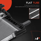 A/C Condenser with Receiver Drier & Bracket for Mercedes-Benz C63 AMG (2008–2015)