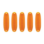 Amber LED Cab Roof Marker Lights Set for Freightliner Cascadia (2008–2017)