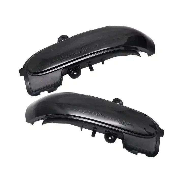 Smoked Dynamic LED Mirror Turn Signal Light for Mercedes C-Class (2000–2007)