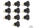 10pc Bulb Globe Socket Adapter for Mazda 2 3 & 323