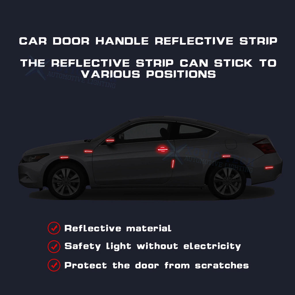 Matte Red Door Handle Bowl Trim for Honda Accord 10th (2018-2022)