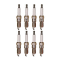 Spark Plug Set of 8 for Denso (Double Platinum, Gap 0.060)