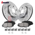 10.8'' Front Drilled Rotors & Ceramic Brake Pads for Toyota RAV4 Prius V Scion xB (2013–2018)