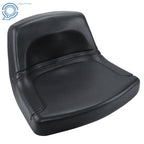 Lawn Mower Garden Tractor Seat for (Waterproof, Black)