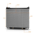 Aluminum Cooling Radiator DPI-1725 for Ford F Super Duty 7.3L Diesel (1995–1997)