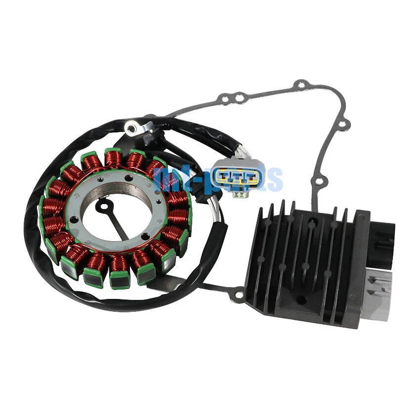 Stator Coil + Regulator Rectifier + Gasket for Yamaha MTT690 MT07 (2014–2024) / FZ-07 (2015–2017)