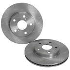 2 x Front Disc Rotors & GCT Brake Pads for Corolla ZRE152/153/182 (2007–2018)