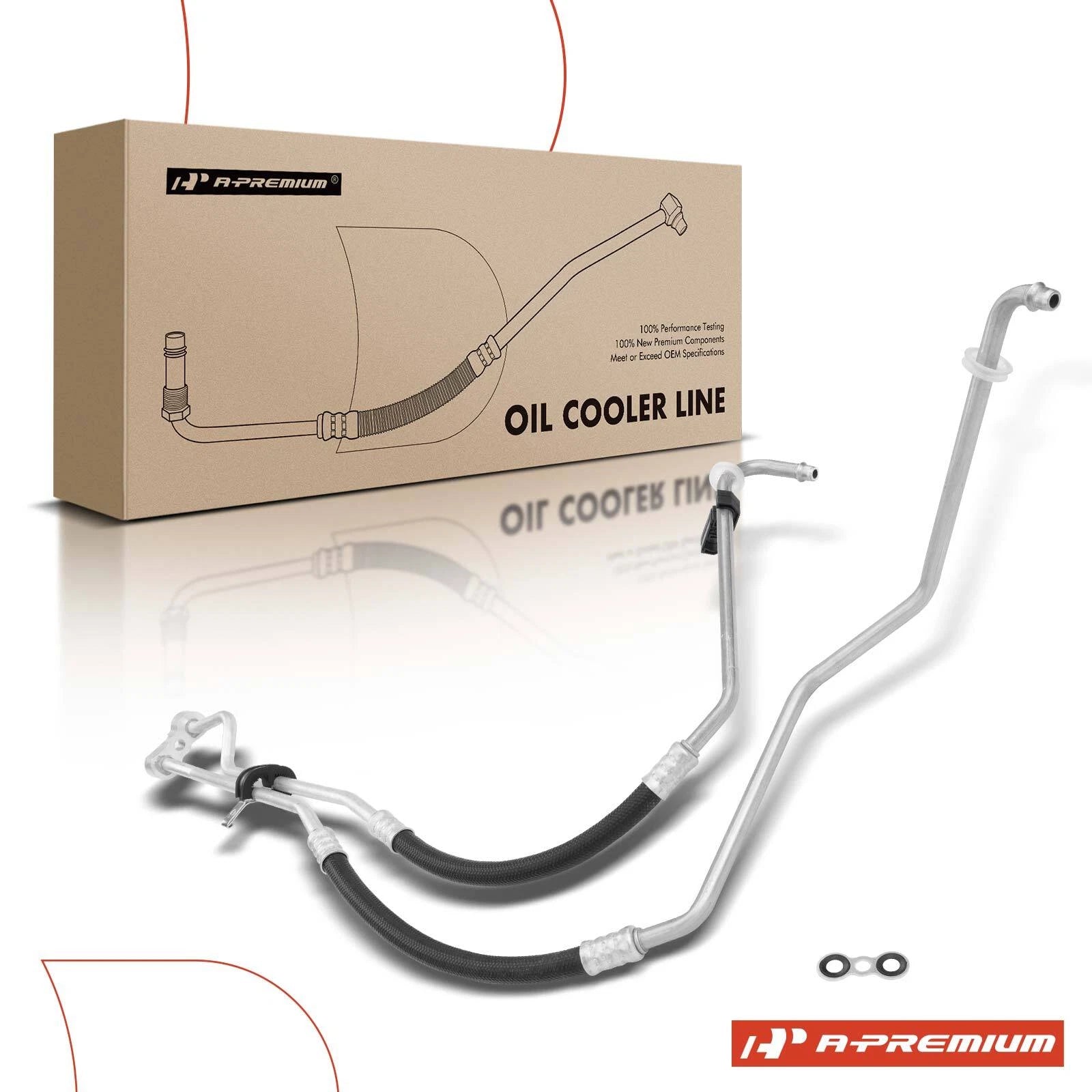 Inlet & Outlet Engine Oil Cooler Line for Chevrolet Blazer (1996–2005)