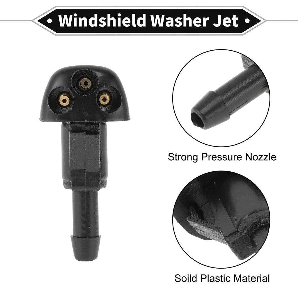 2X Front Windshield Wiper Washer Nozzle Spray Jet for Toyota 4Runner (2003–2009)