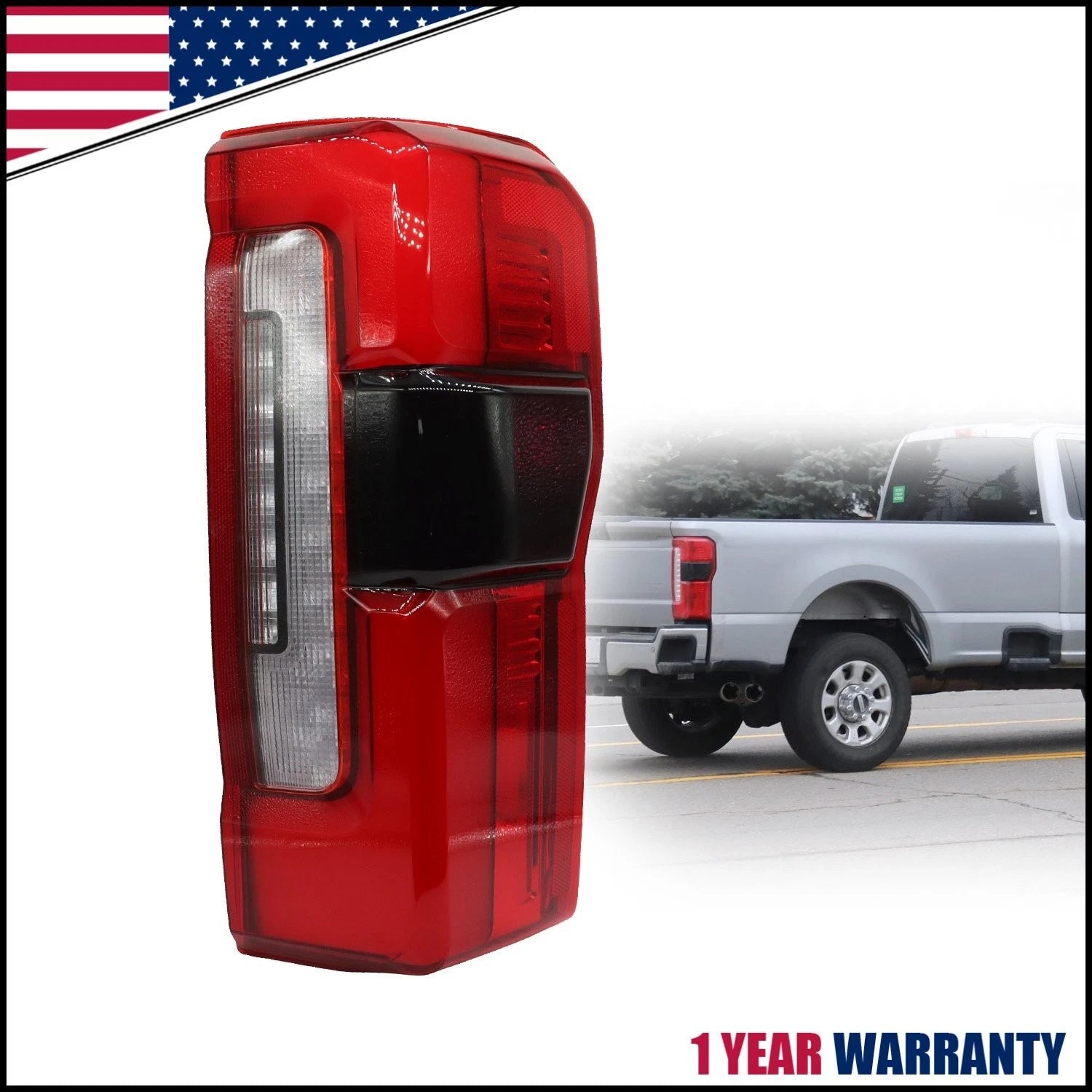 LED Tail Light for Ford F-250 F-350 Super Duty (2023–2026) W/BLIS Right Passenger