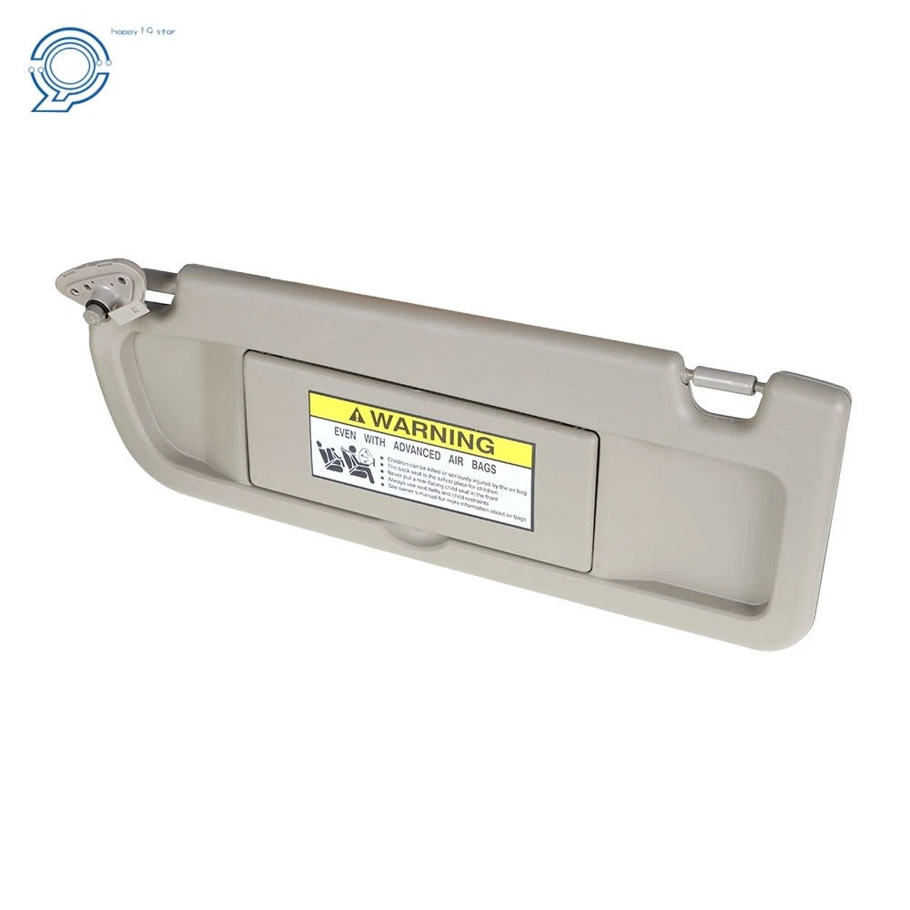 Front Left Driver Sun Visor for Honda Civic (2006-2011) Light Gray