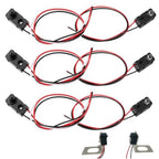 Set of 4 Infrared Break Beam Photoelectric Switch 3mm LED Emitter Receiver