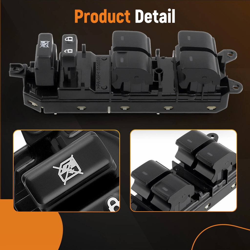 Master Power Window Door Switch for Toyota Prius (2010–2015) 84040-06030