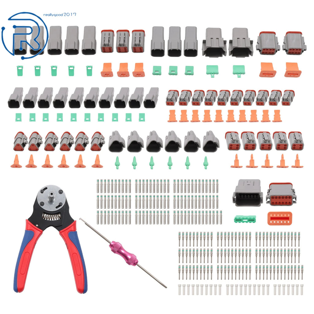 Connector Kit for Automotive Applications (2-12 Pin, Size 16)