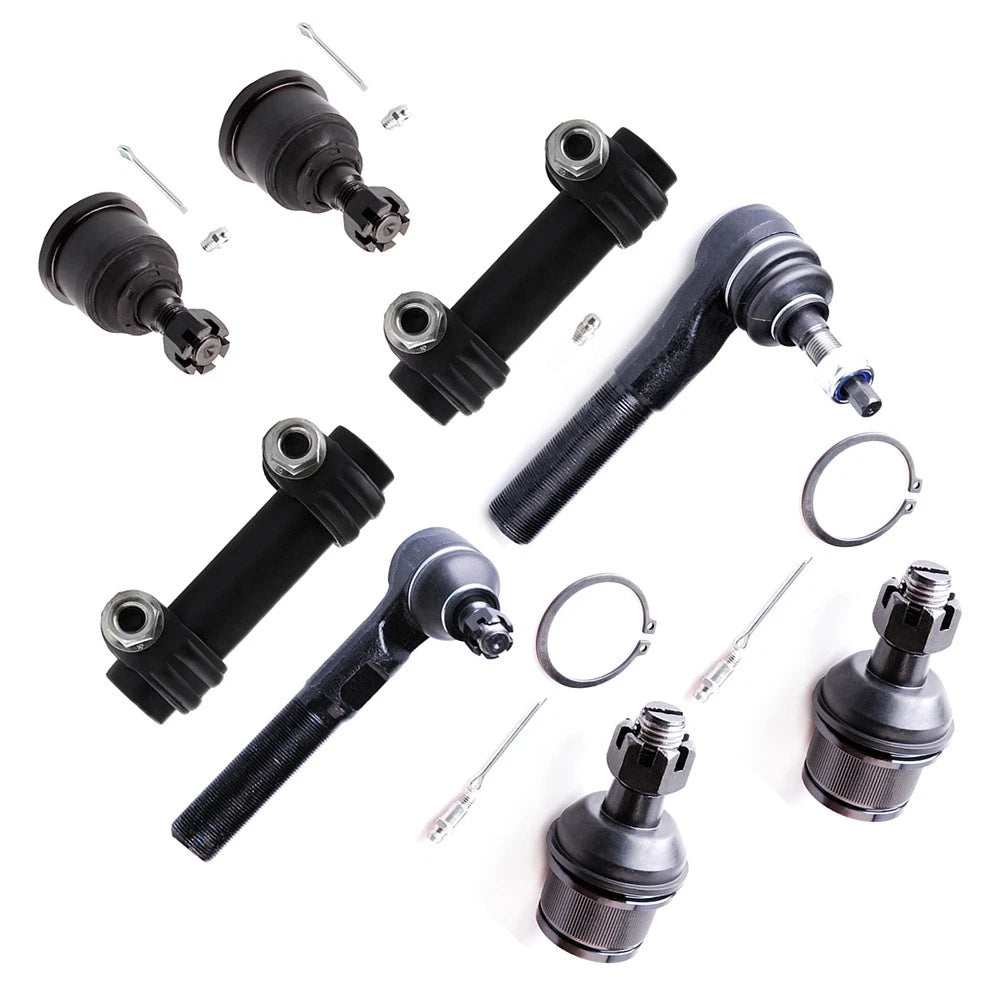 Front Outer Inner Tie Rod Ball Joint for Dodge Ram 2500 (2003–2008)