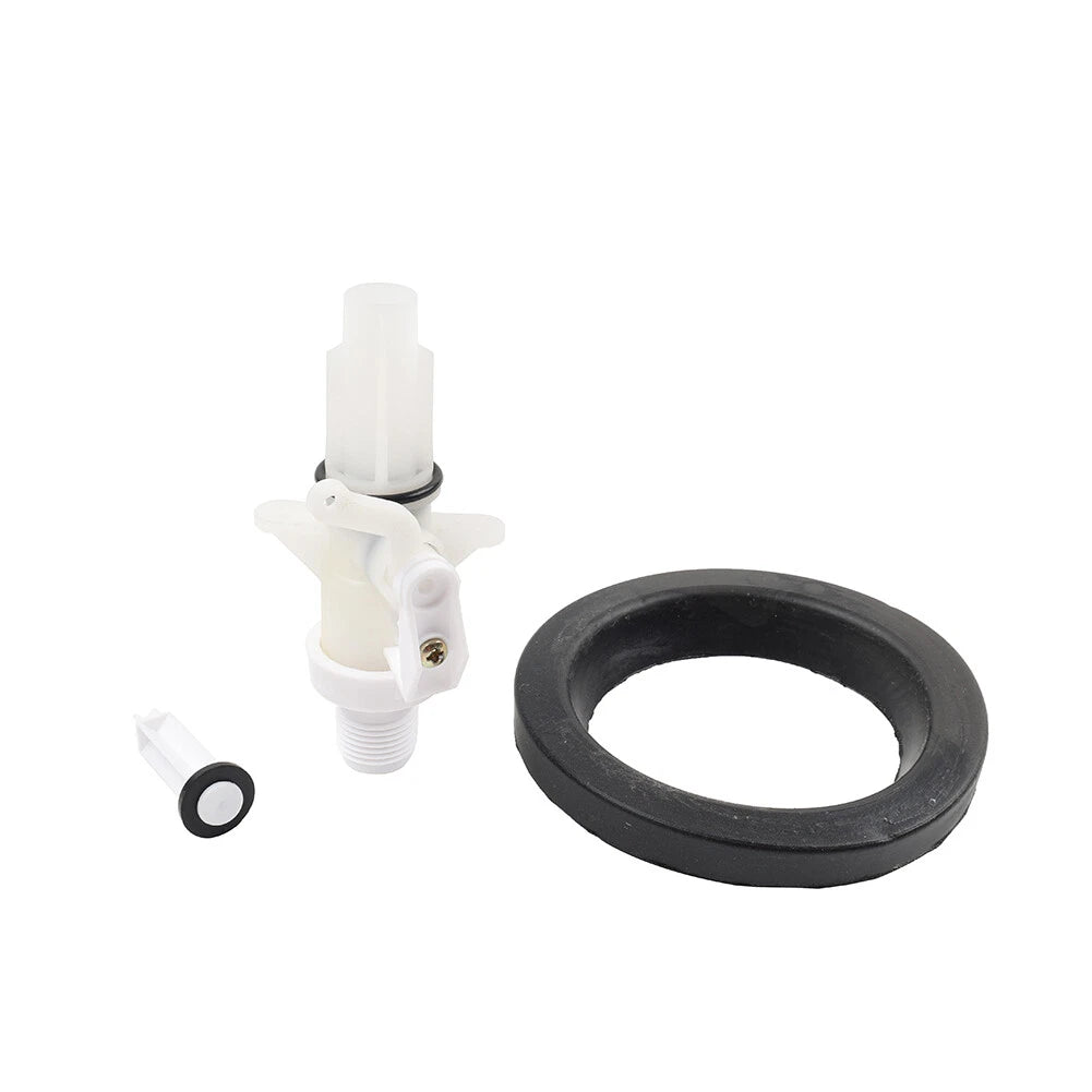 RV Water Valve Kit 13168 for Thetford Aqua Magic IV Toilet (High Low)