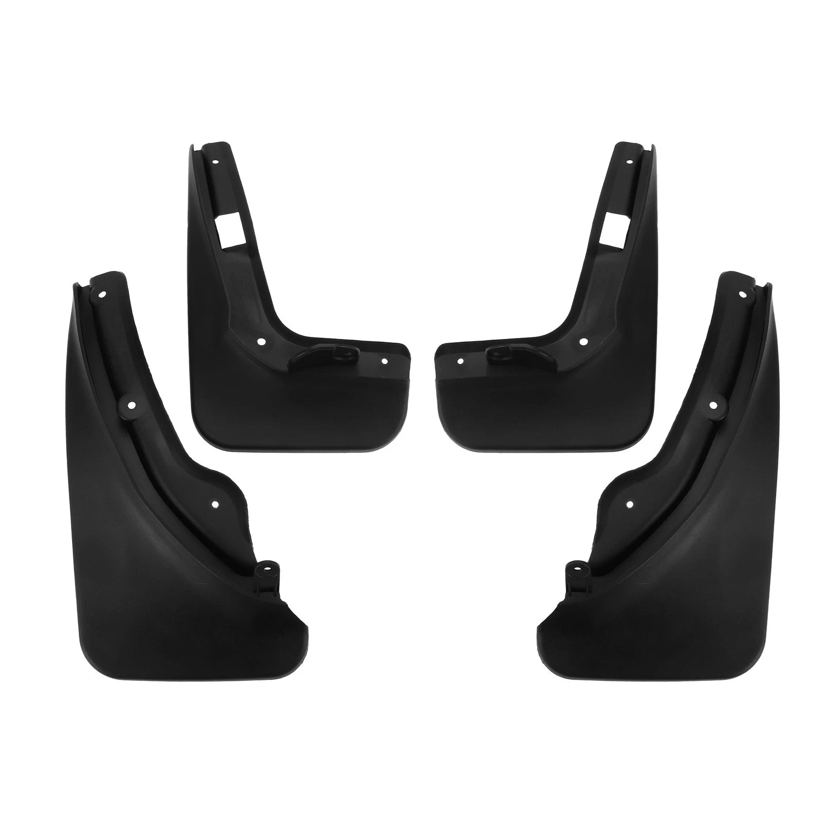 Set of 4 Mud Flaps Splash Guards for Mercedes-Benz C Class (2007–2011)