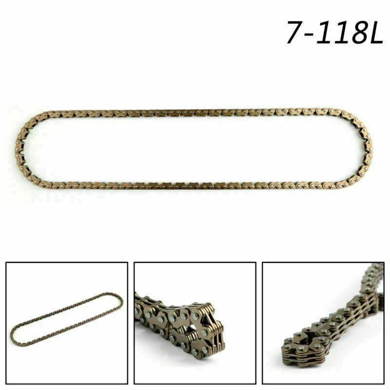 Cam Chain 118L for Yamaha YFZ450 (2003–2009, 2011–2012) Honda VT750 S (2010–2013)