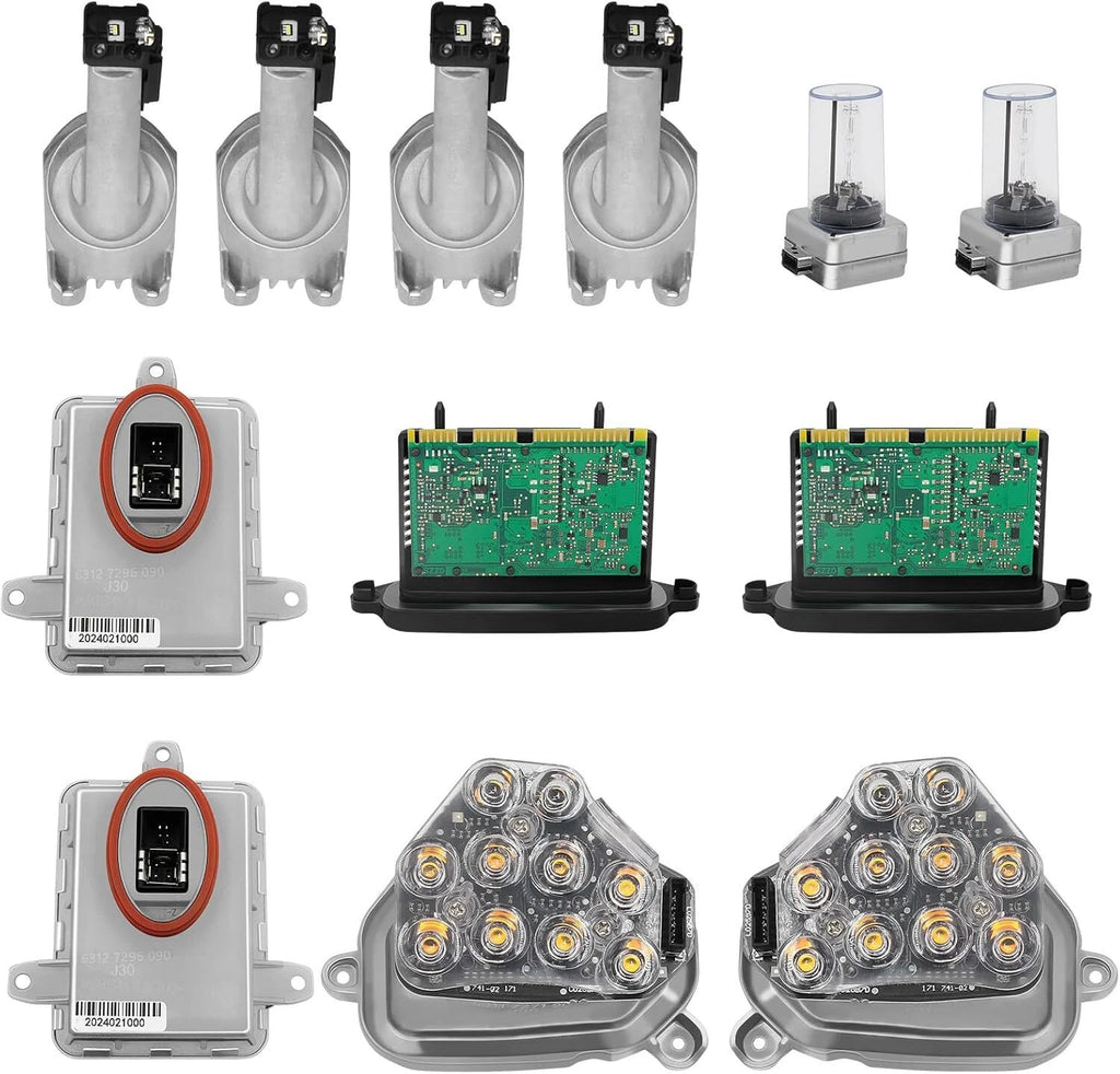 Xenon Ballast LED Module Kit LH/RH for BMW 5 Series 528i 535i (2011–2013)