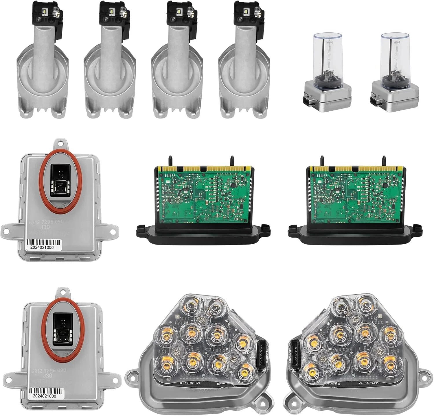 Xenon Ballast LED Module Kit LH/RH for BMW 5 Series 528i 535i (2011–2013)