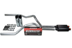 Dual Inlet Exhaust Kit for GM 1500 (1996–1999) - Flowmaster Super 44, Chrome Tips
