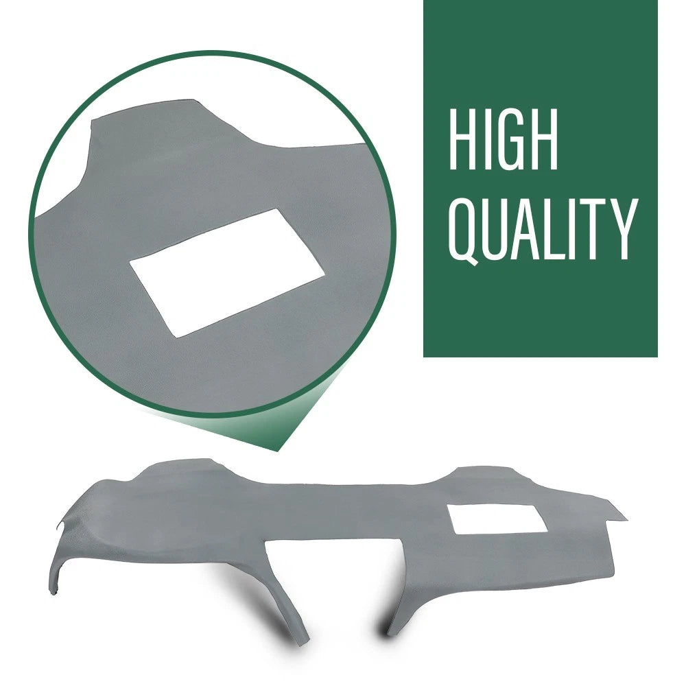 Dashboard Cover for Toyota Camry (2007–2011) - Soft TPE, Gray