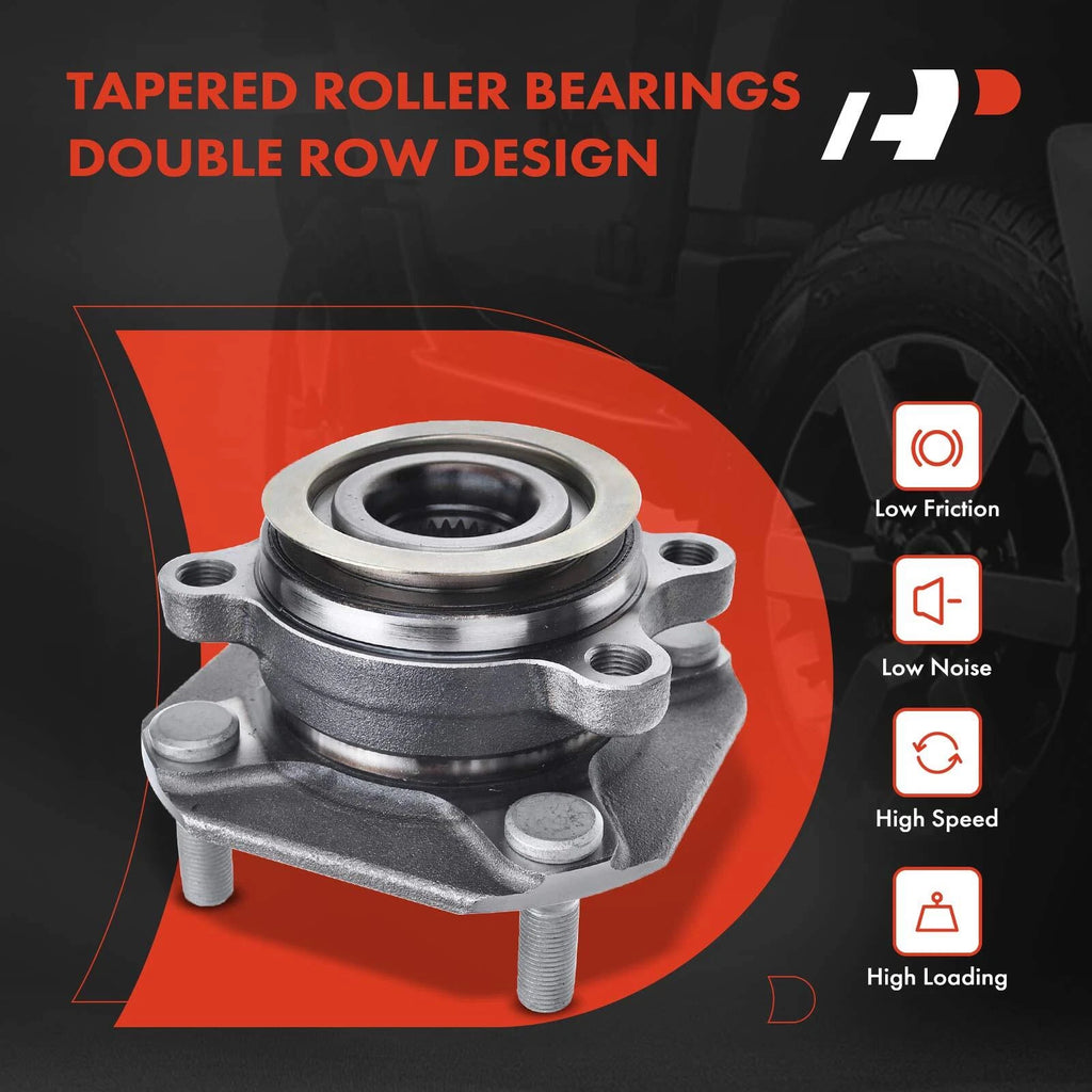 3X Rack & Pinion Hub Bearing Kit for Nissan Sentra (2007–2012)