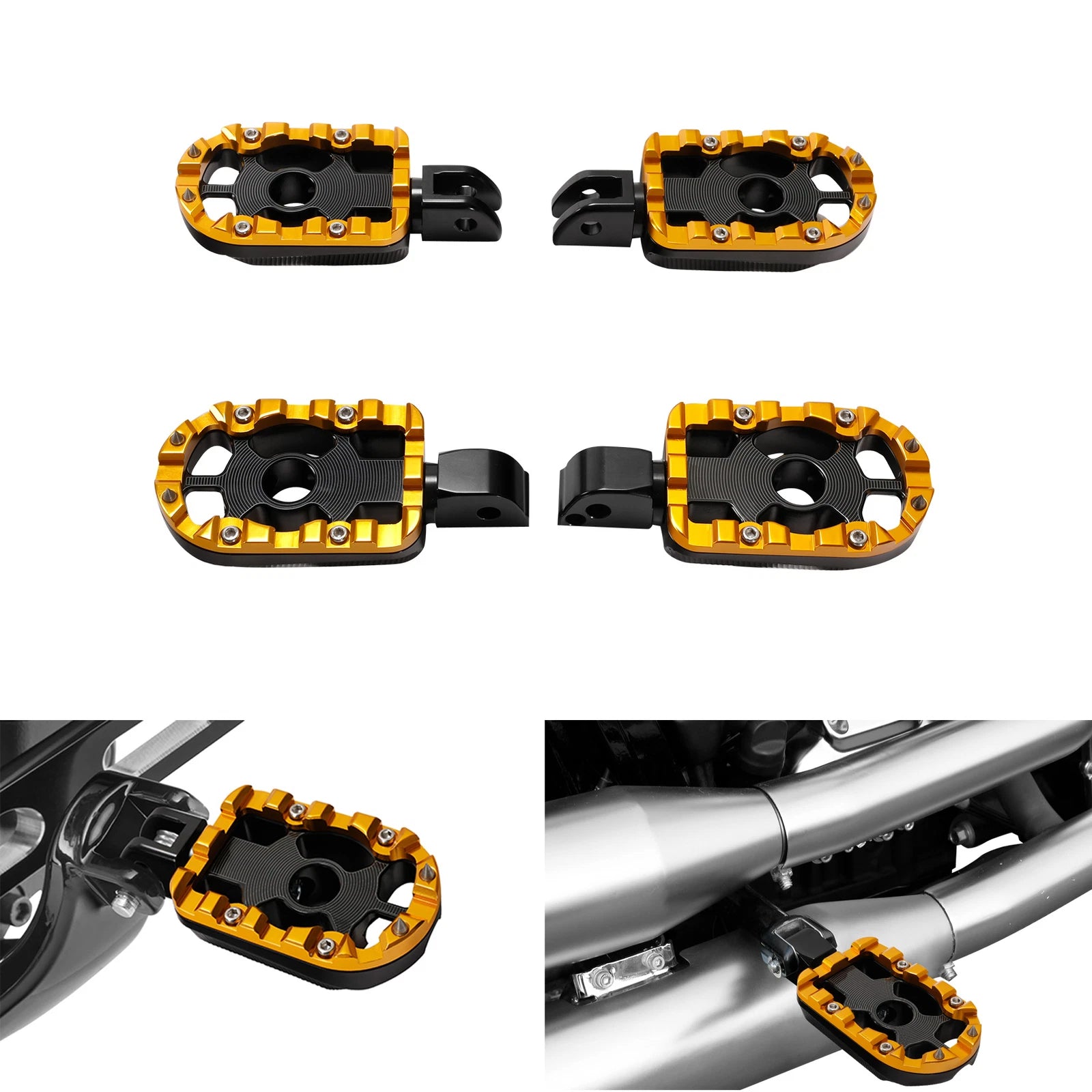 Foot Pegs Footrest for Harley Sport Glide, Street Bob (2018–2023)