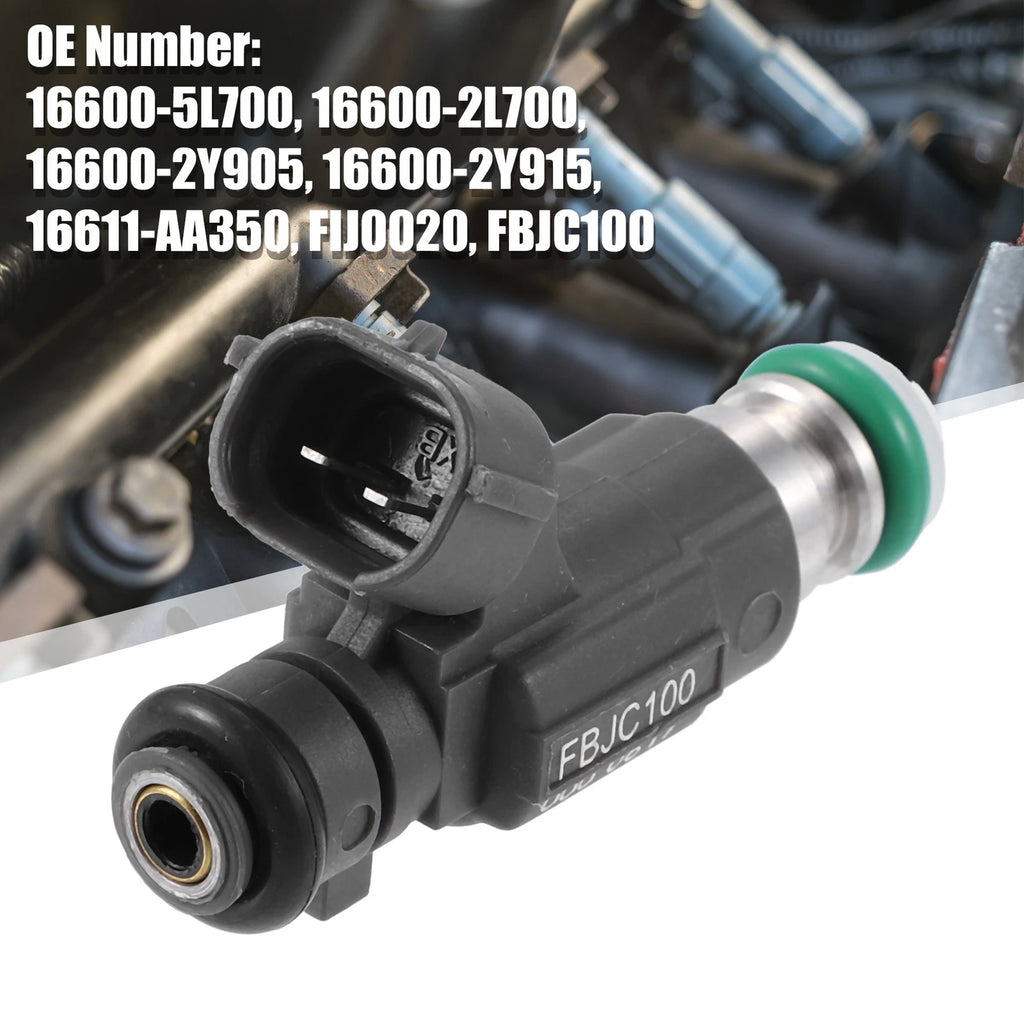 Set of 4 Fuel Injectors 16600-5L700 for Nissan 350Z (2003–2005) VQ35DE VQ30DE